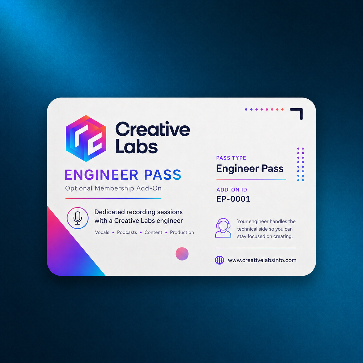 Engineer Pass Add-On