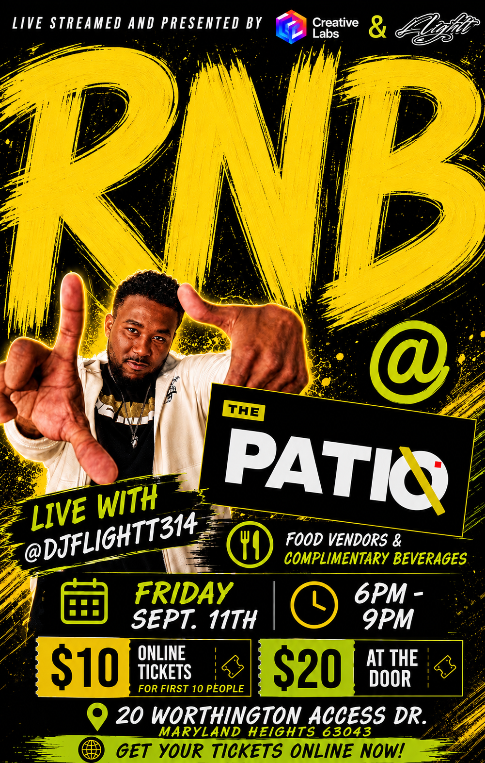 The Patio: RNB with DJ Flight
