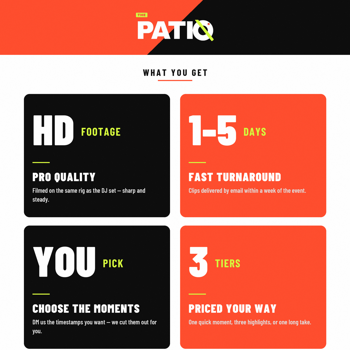 Patio Clips